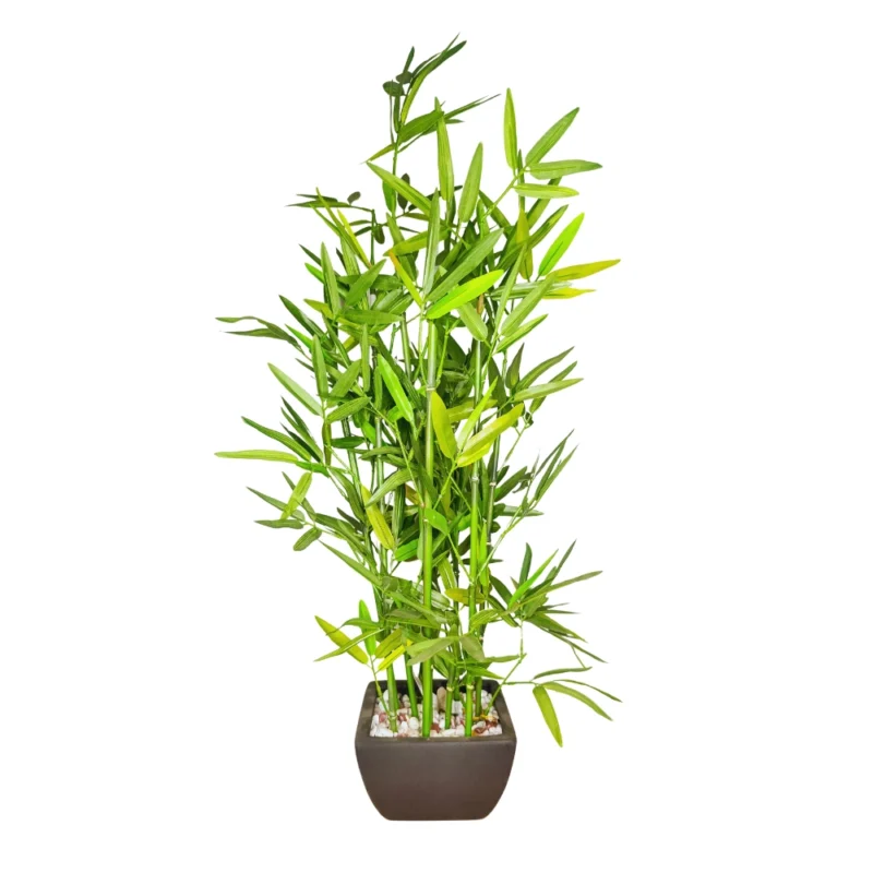 Planta Artificial Bamboo Verde Elegancia Natural