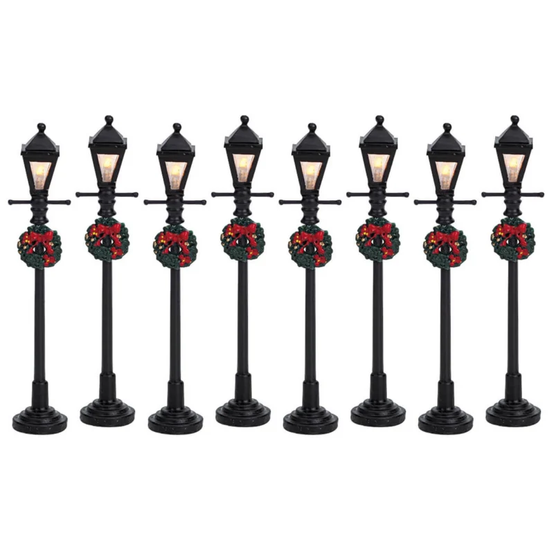 FAROL CON CORONAS CON LUZ 8U