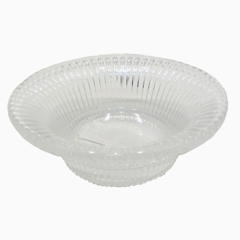 PORTA TEALIGHT DE VIDRIO REDONDO 8,9X3CM