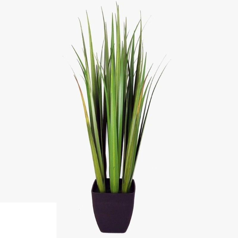 Planta de Plastico Onion Grass Verde