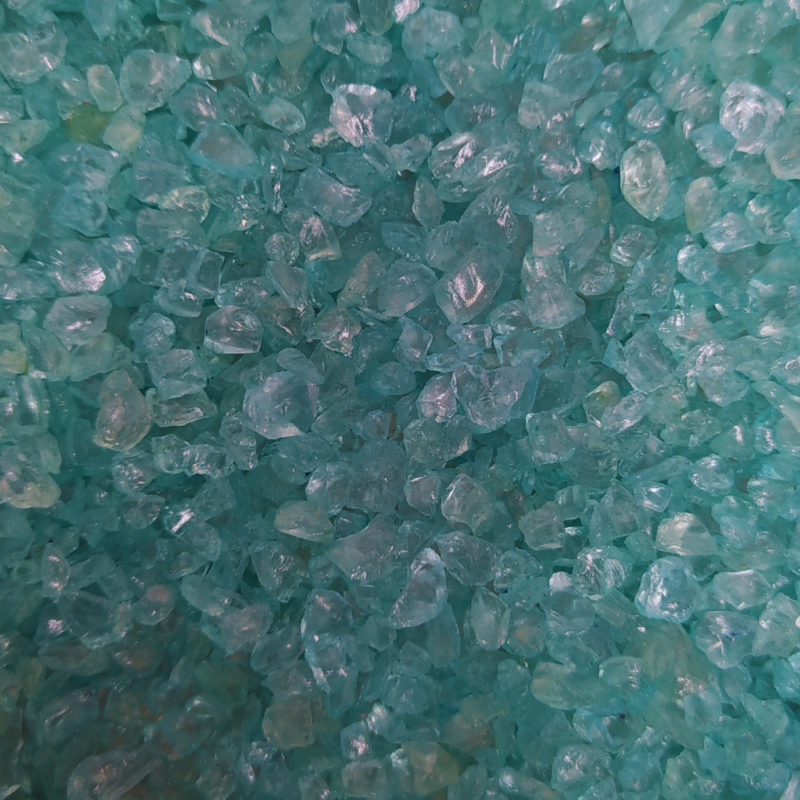 PEPITAS DE CRISTAL TURQUESA 300g (2-4mm)
