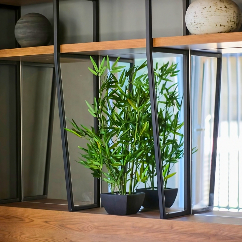 Planta Artificial Bamboo Verde Elegancia Natural