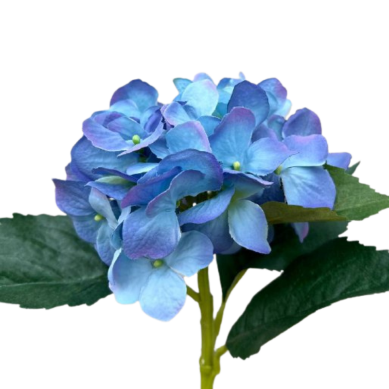 HORTENSIA 48cm LILA/AZUL