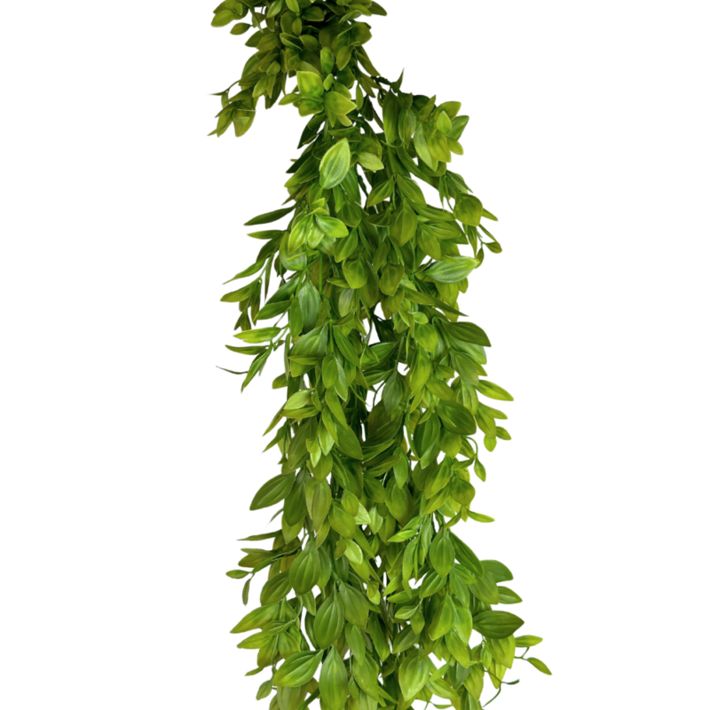 ENREDADERA MINI HOJAS 85cm VERDE