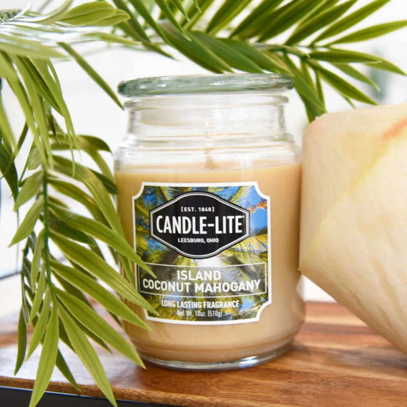 Vela Candle Lite con olor a coco