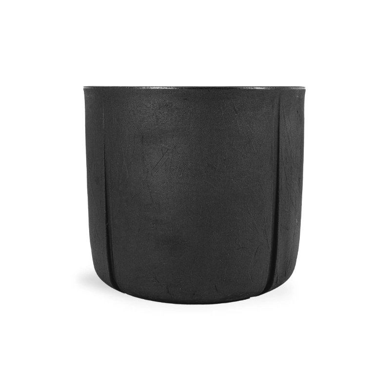 MACETERO KARAJA 50X48CM NEGRO