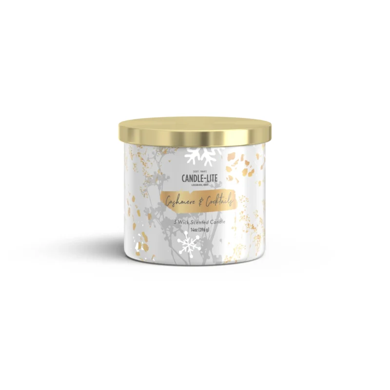 VELA POTE VIDRIO 400g CASHEMIRE