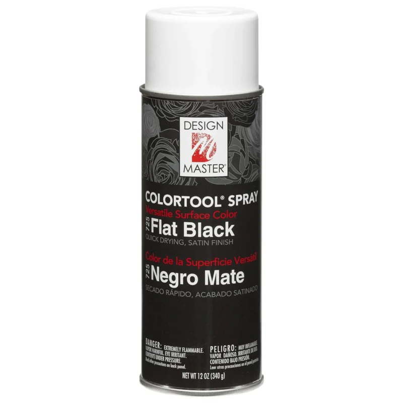 SPRAY COLORTOOL FLAT BLACK